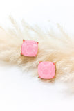 Nataliya Earrings / Pink