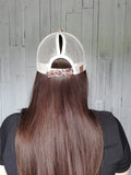 CC Leopard Ponytail Hat / Natural