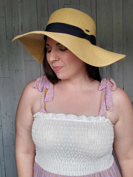 CC Ship Faced Sun Hat / Natural