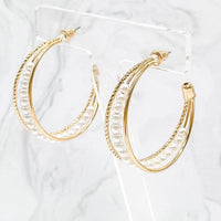 Isabell Hoop Earrings / Gold