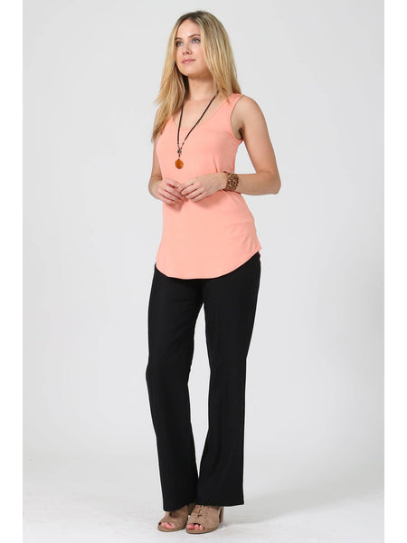 Sleeveless Modal Tank / Peach