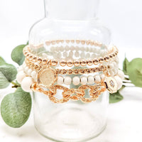 Lynette Bracelet Set / Ivory