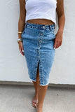 Courtney Denim Skirt