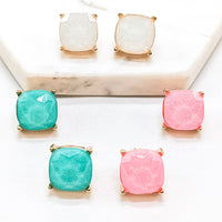 Nataliya Earrings / Mint