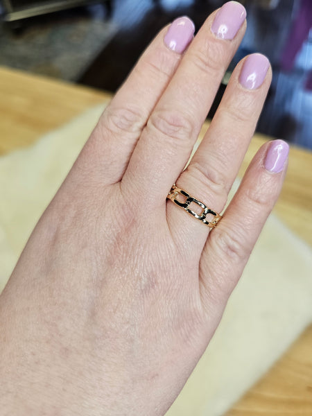 Chains Ring / Gold