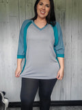 Lazy Days Top / Dusty Mint