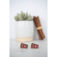 Coffee Cup Wood Studs