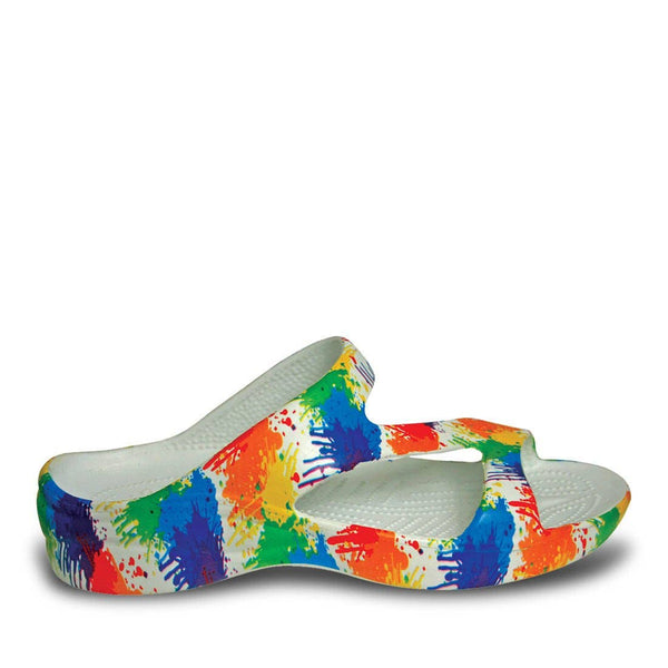 Splashes of Paint Sandals / Size 9