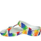 Splashes of Paint Sandals / Size 9